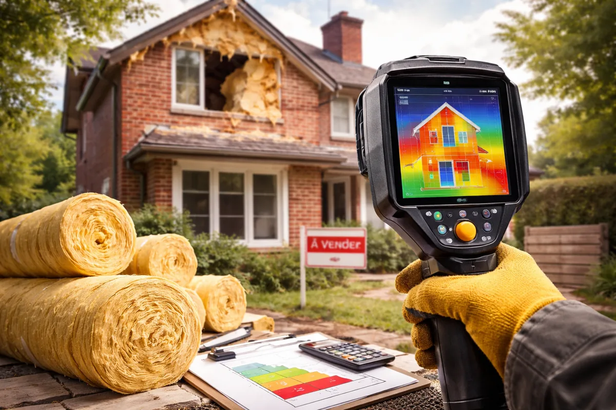 Quel impact a une mauvaise isolation sur la valeur d'un logement